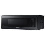 Samsung 1.1-cu ft Low Profile Over-the-Range Microwave ( Fingerprint Resistant Matte Black Steel )