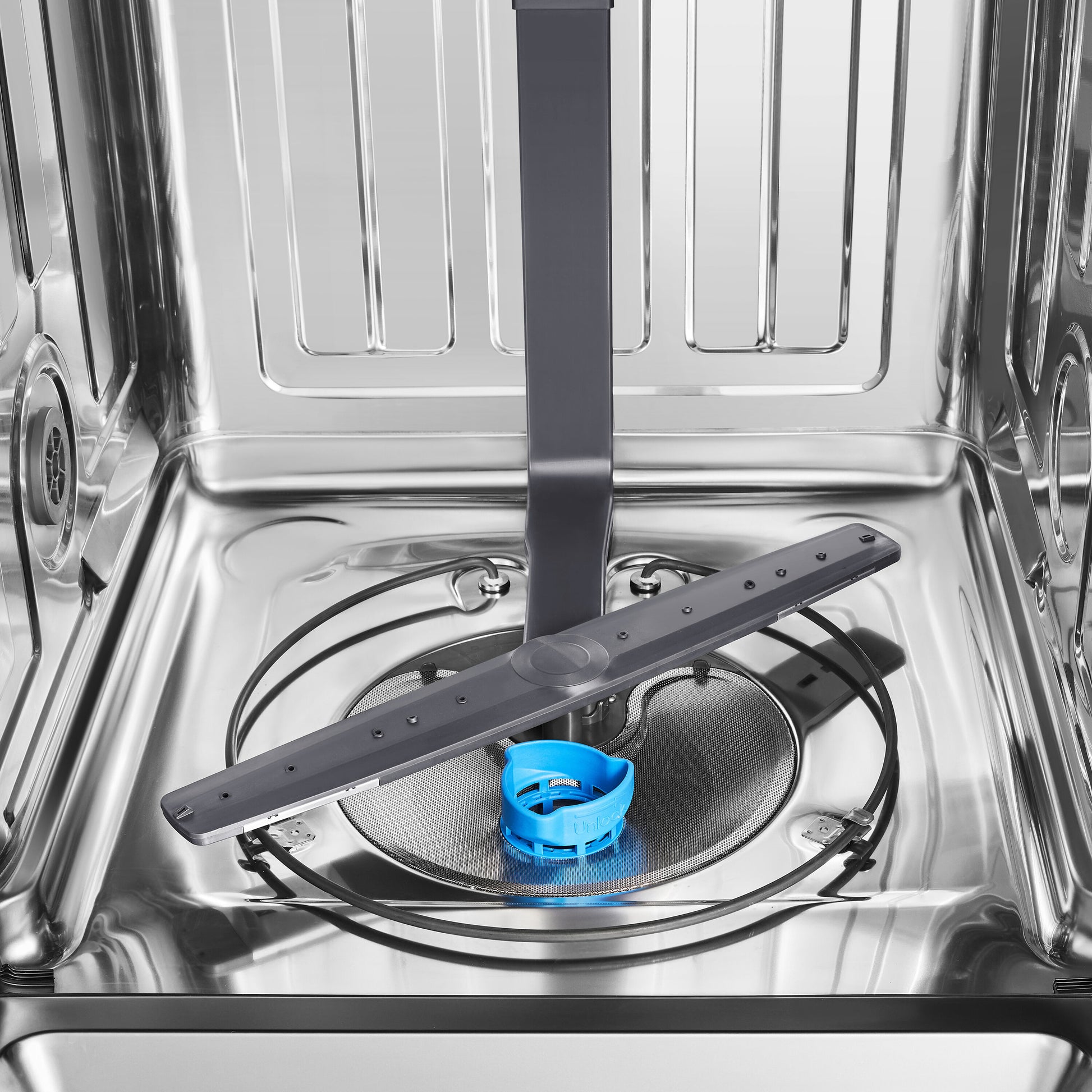 Midea 24-in Top Control Built-in Dishwasher ( Stainless Steel ) With Third Rack, 47-Decibel