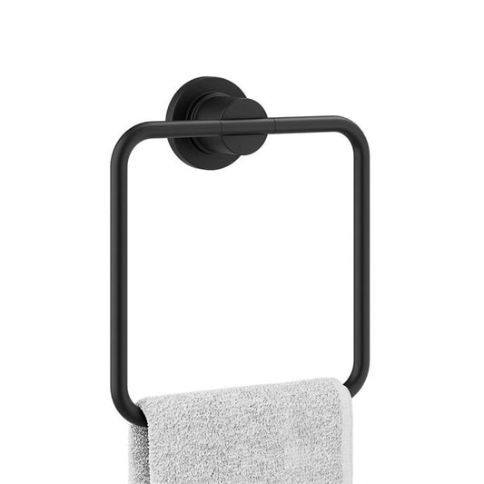 Ellen DeGeneres Tossana Metal Towel Ring in Matte Black, 2014ATR-122, FINAL PRICE: $14.99 + Tax