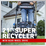 Toro Super Recycler with Personal Pace and Smart Stow 21-in Gas Self-propelled Lawn Mower with 163-cc Briggs and Stratton Engine, 21565 *JR2509, Retail: $819.00, FINAL PRICE: $539.99 + TAX