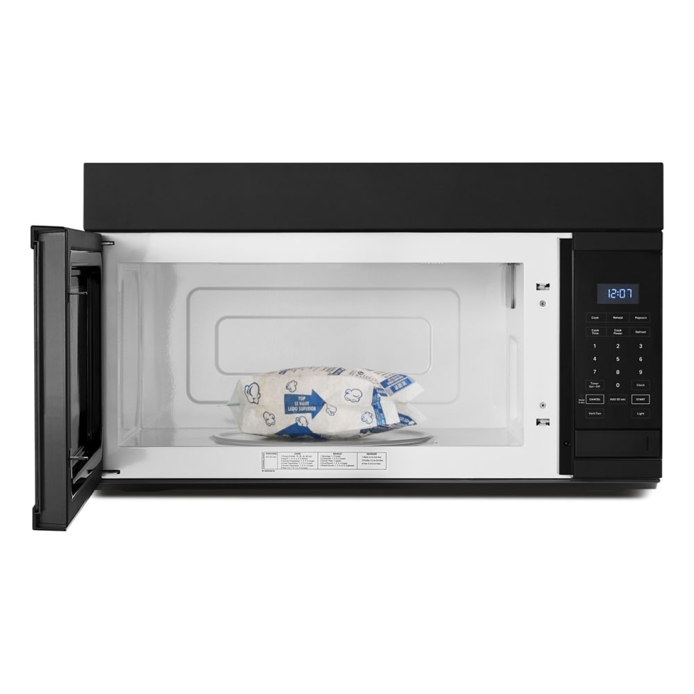 1.7-cu ft Over-the-Range Microwave ( Black )