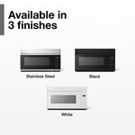 1.7-cu ft Over-the-Range Microwave ( Black )