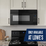 1.7-cu ft Over-the-Range Microwave ( Black )