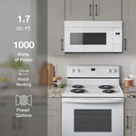 1.7-cu ft Over-the-Range Microwave ( White )