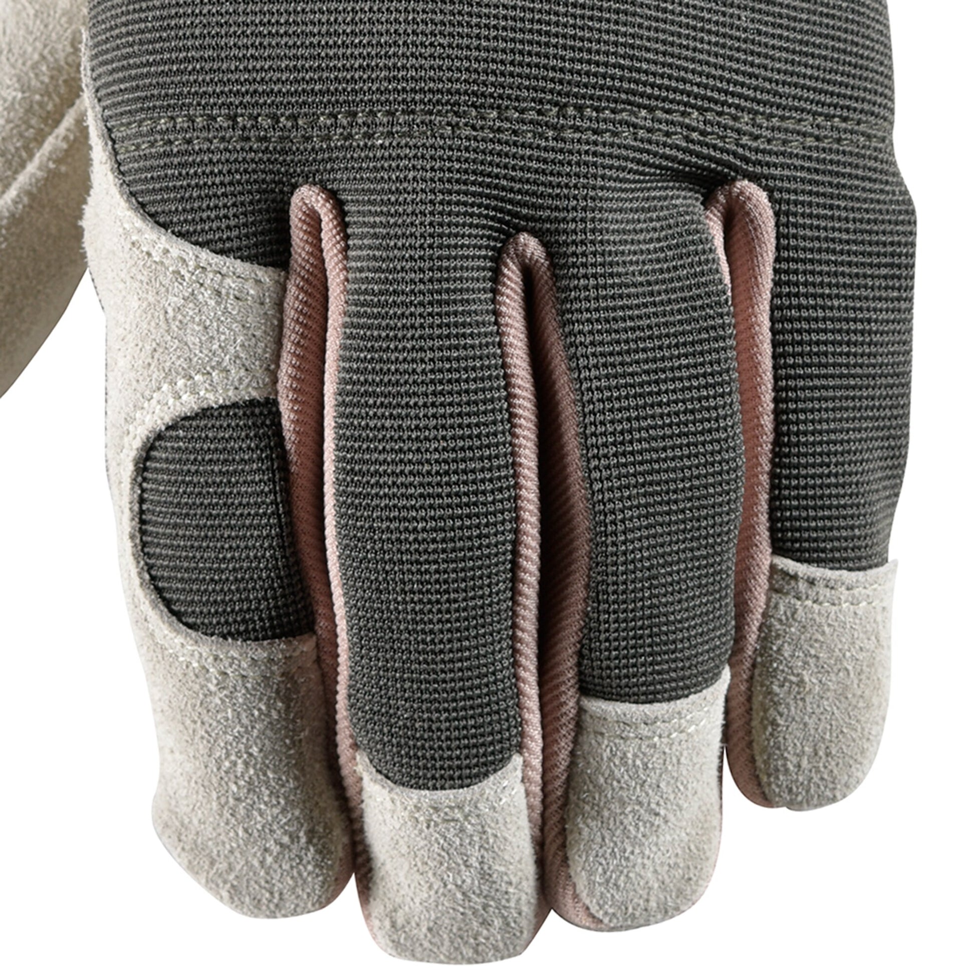 Style Selections Medium Green Leather/Polyester Gardening Gloves 1 -Pairs