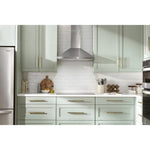 Whirlpool 36 inch Convertible 350-CFM Recirculating Stainless Steel Wall-Mounted Range Hood