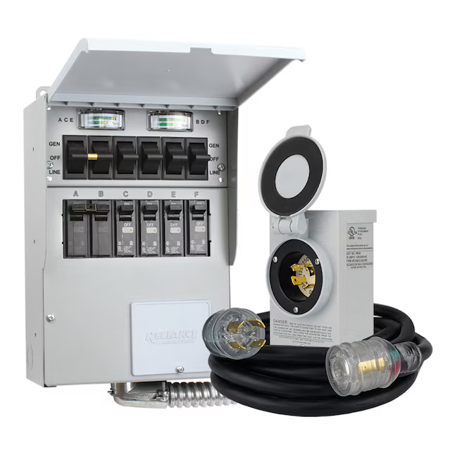 Reliance 30 -Amp ProTran 2 Manual Transfer Switch