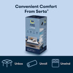 Serta 10-in Medium Full Cooling Hybrid Memory Foam/Coil Blend Mattress in a Box, 500770458-1030, MSRP: $699.00