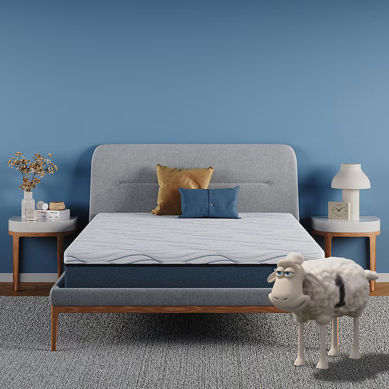 Serta 10-in Medium Full Cooling Hybrid Memory Foam/Coil Blend Mattress in a Box, 500770458-1030, MSRP: $699.00