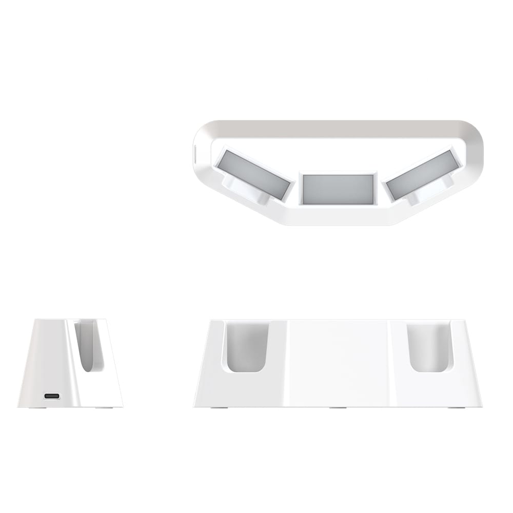 Utilitech LED 2 -Pack 12-in Rechargeable Battery LED Under Cabinet Light Bar Motion Sensing Light with Remote