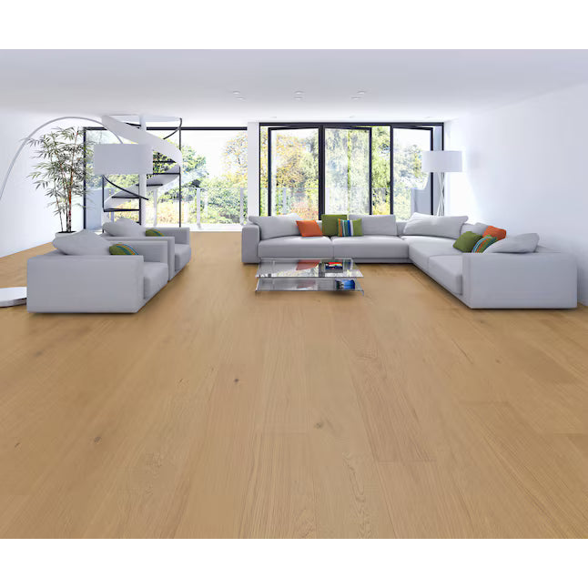 Lakeview Victoria White Oak 1/2-in T x 9-1/2-in W Wirebrushed Engineered Hardwood Flooring, FINAL PRICE: $2.99/sf ** SPECIAL ORDER **