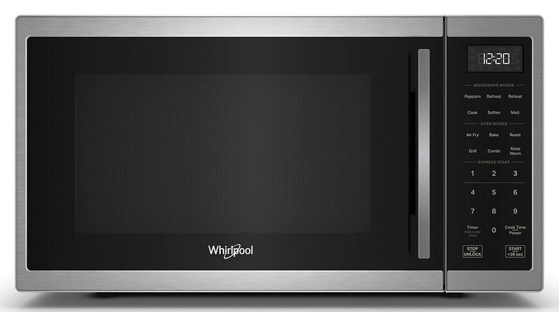 Whirlpool 1-cu ft 1350 -Watt Air Fry Countertop Convection Microwave ( Stainless Steel ), FINAL PRICE: $239.99 + TAX