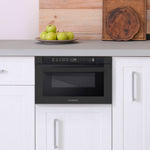 Cosmo 23.62-in 1.2-cu ft 1000 -Watt Microwave Drawer ( Black )
