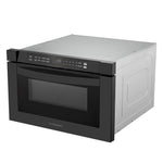 Cosmo 23.62-in 1.2-cu ft 1000 -Watt Microwave Drawer ( Black )