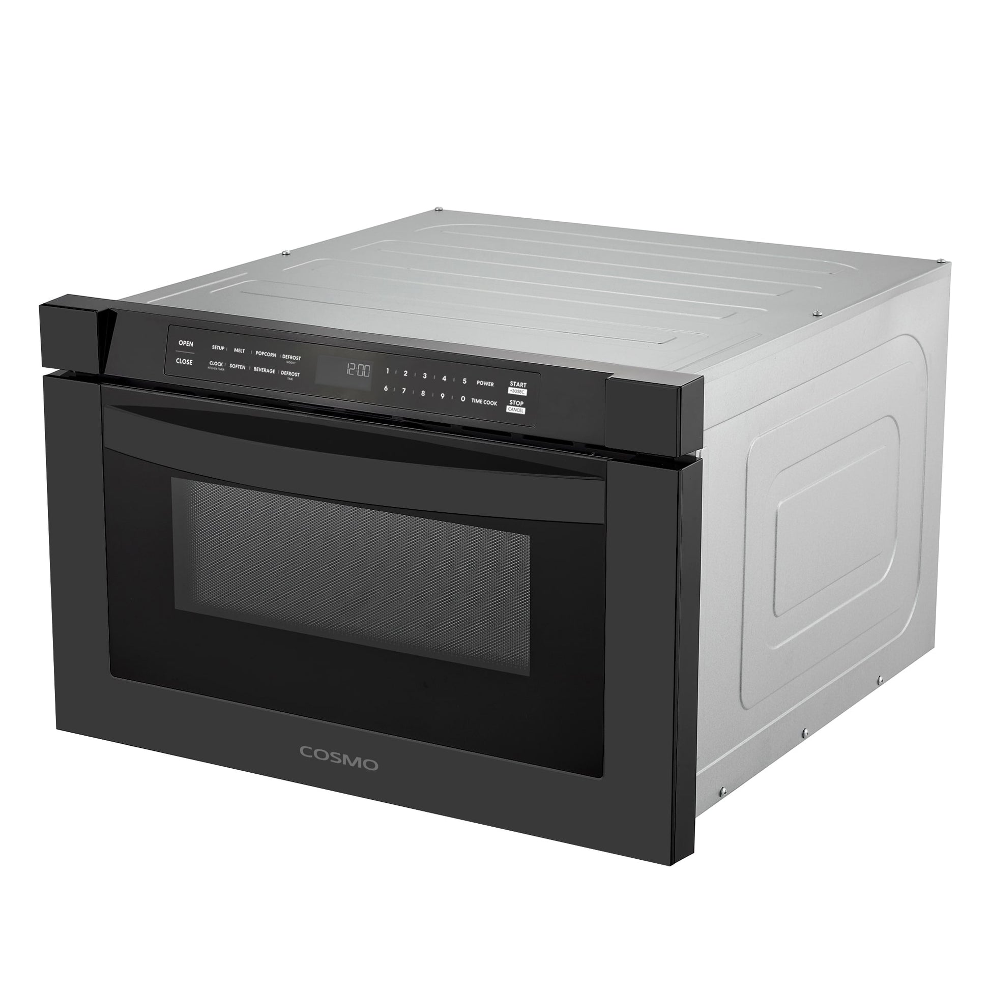 Cosmo 23.62-in 1.2-cu ft 1000 -Watt Microwave Drawer ( Black )