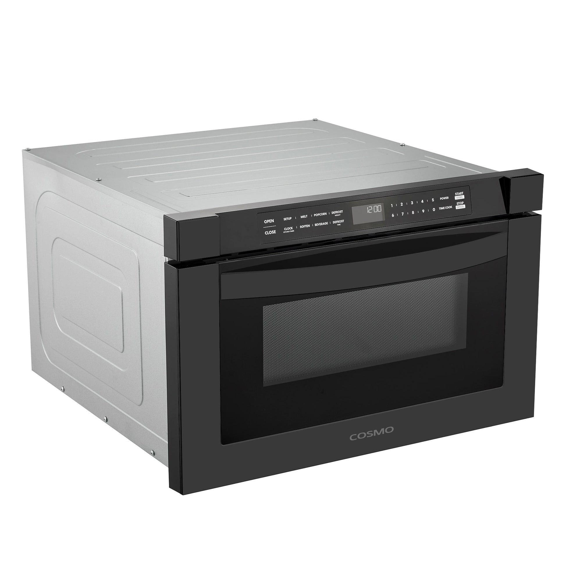 Cosmo 23.62-in 1.2-cu ft 1000 -Watt Microwave Drawer ( Black )