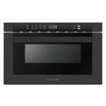 Cosmo 23.62-in 1.2-cu ft 1000 -Watt Microwave Drawer ( Black )