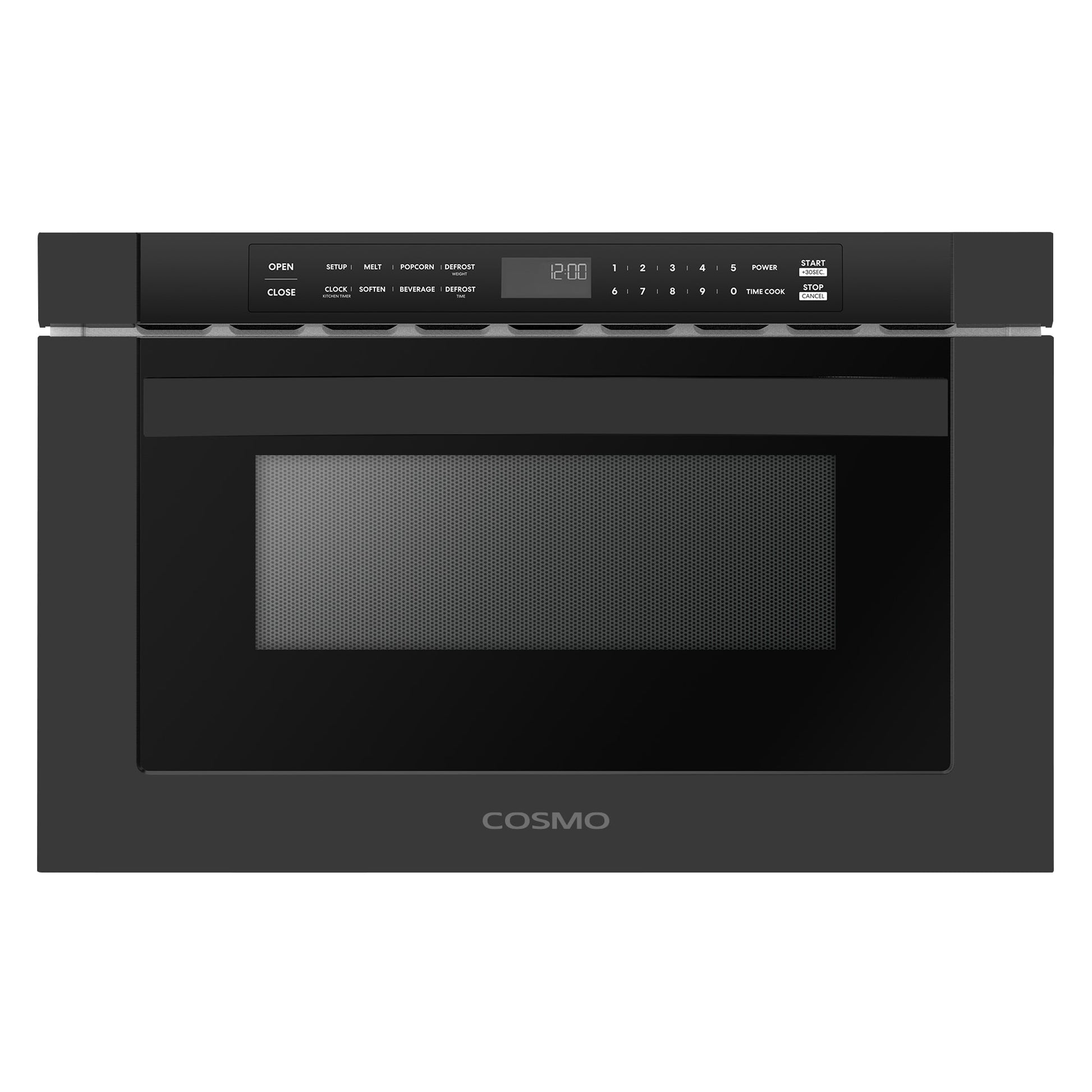 Cosmo 23.62-in 1.2-cu ft 1000 -Watt Microwave Drawer ( Black )