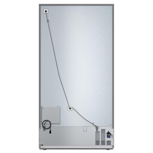 Maytag 20.85-cu ft Counter-Depth 36-in Side-by-Side Refrigerator with Ice Maker + Water and Ice Dispenser (Fingerprint Resistant Stainless Finish), MRSC6636RZ *JR2511, Retail: $2,399.00, FINAL PRICE: $1,199.99 + TAX