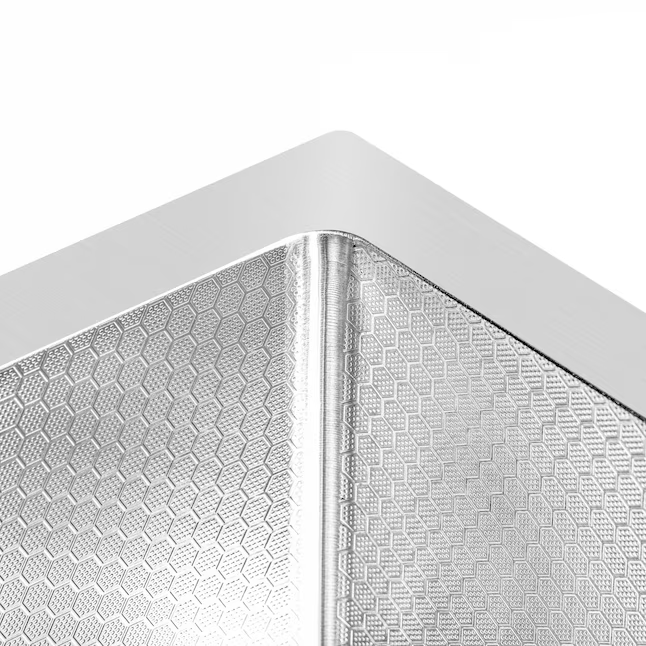 AKDY HEX Farmhouse apron front 33-in x 20-in Stainless Steel Single Bowl Kitchen Sink, KS0515-KF9 *HD2507, Retail: $399.99, FINAL PRICE: $219.99 + TAX