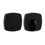 Kwikset Midtown Matte Black Single Cylinder Deadbolt ft. SmartKey Security, 92580-035 *JR2601, Retail: $45.02, FINAL PRICE: $19.99 + TAX