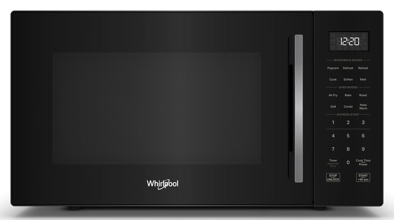 Whirlpool 1-cu ft 900 -Watt Air Fry Countertop Convection Microwave ( Black )