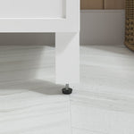 Style Selections Dolton 24-in True White Undermount Single Sink Bathroom Vanity with White Engineered Stone Top (Fully Assembled)