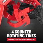 CRAFTSMAN 208-cc 16-in Rear -Tine Counter-rotating Tiller