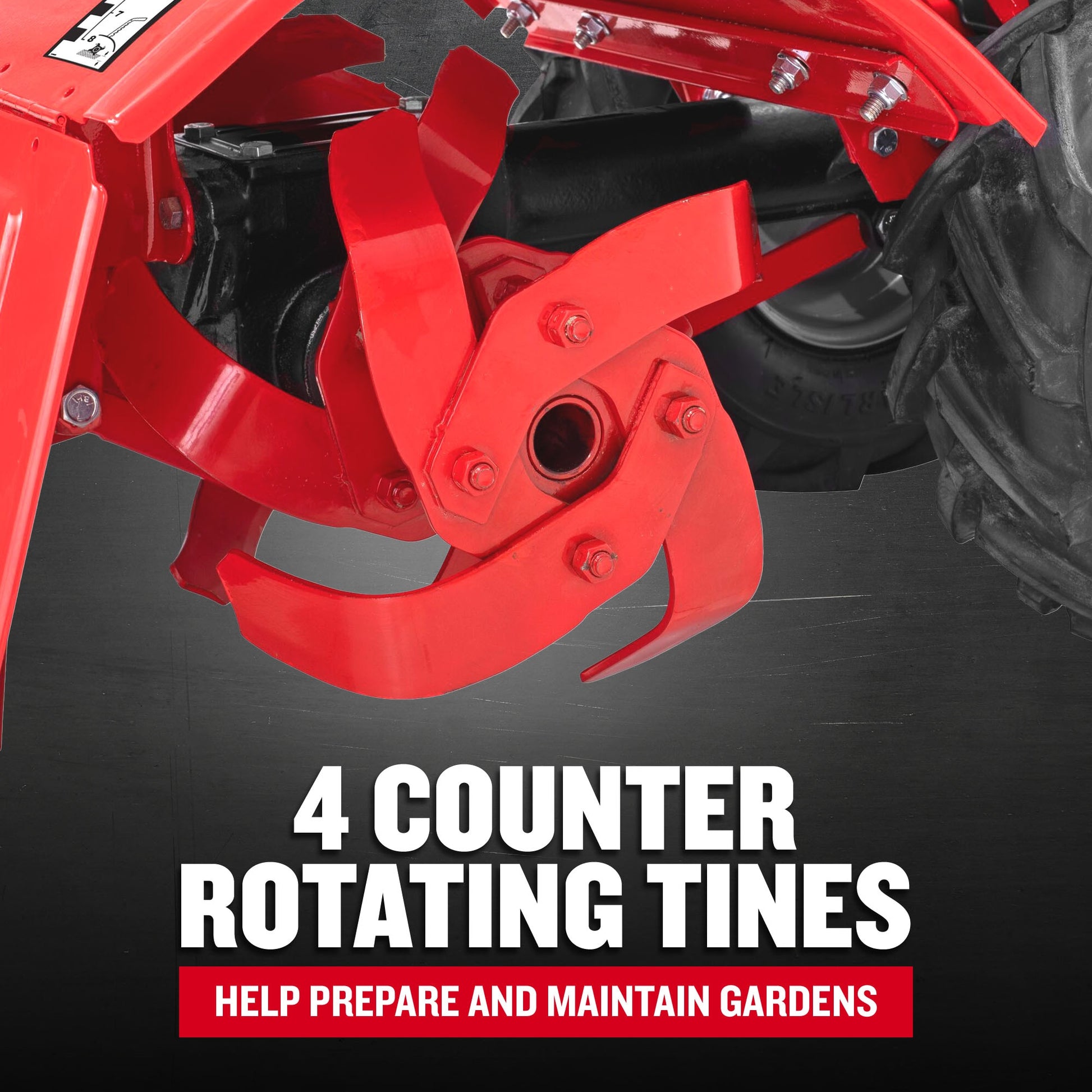 CRAFTSMAN 208-cc 16-in Rear -Tine Counter-rotating Tiller