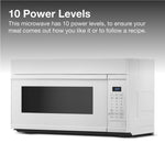 1.7-cu ft Over-the-Range Microwave ( White )