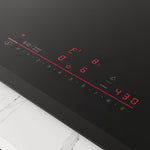 Bosch 800 Series 30-in 4 burners Black Smart Compatible Induction Cooktop