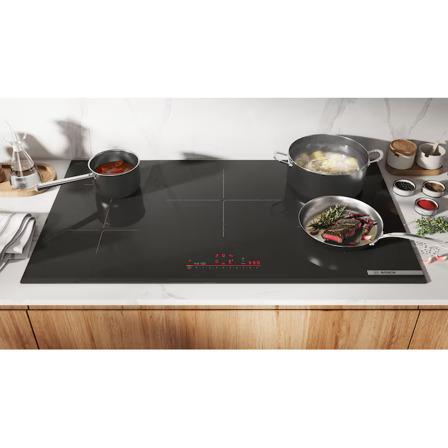Bosch 800 Series 36-in 5 burners Black Smart Compatible Induction Cooktop with Bridge Element, NIT8661UC *HD2509, Retail: $2,999.00, FINAL PRICE: $1,999.99 + TAX