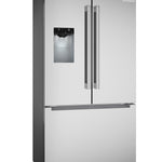 Bosch Counter-Depth 300 Series 21.6-cu ft 3 -Door 36-in Wide Built-In with Ice Maker (Stainless Steel)