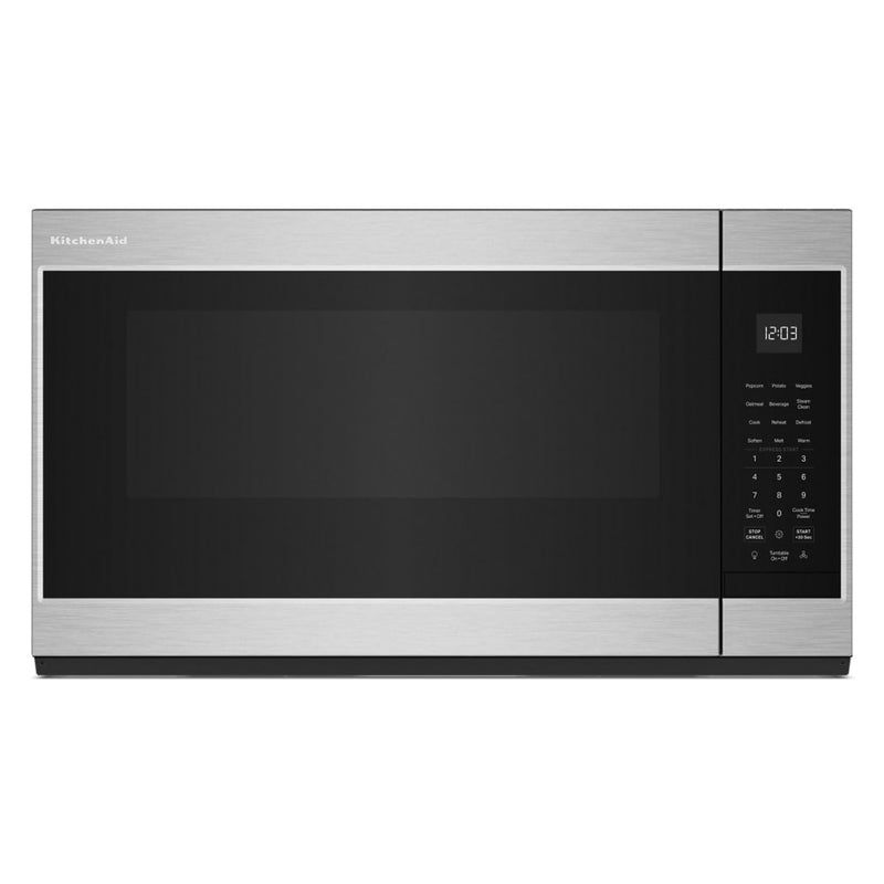 KitchenAid 1.9-cu ft Over-the-Range Microwave with Sensor Cooking ( PrintShield Stainless )
