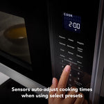 KitchenAid 1.9-cu ft Over-the-Range Microwave with Sensor Cooking ( PrintShield Stainless )