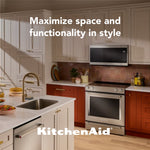 KitchenAid 1.9-cu ft Over-the-Range Microwave with Sensor Cooking ( PrintShield Stainless )