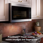 KitchenAid 1.9-cu ft Over-the-Range Microwave with Sensor Cooking ( PrintShield Stainless )