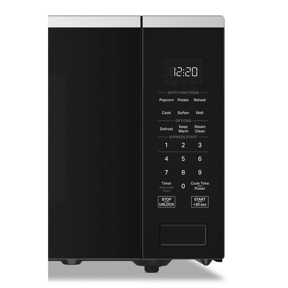 Whirlpool 1.6-cu ft 1200 -Watt Countertop Microwave (Fingerprint Resistant Stainless Steel)