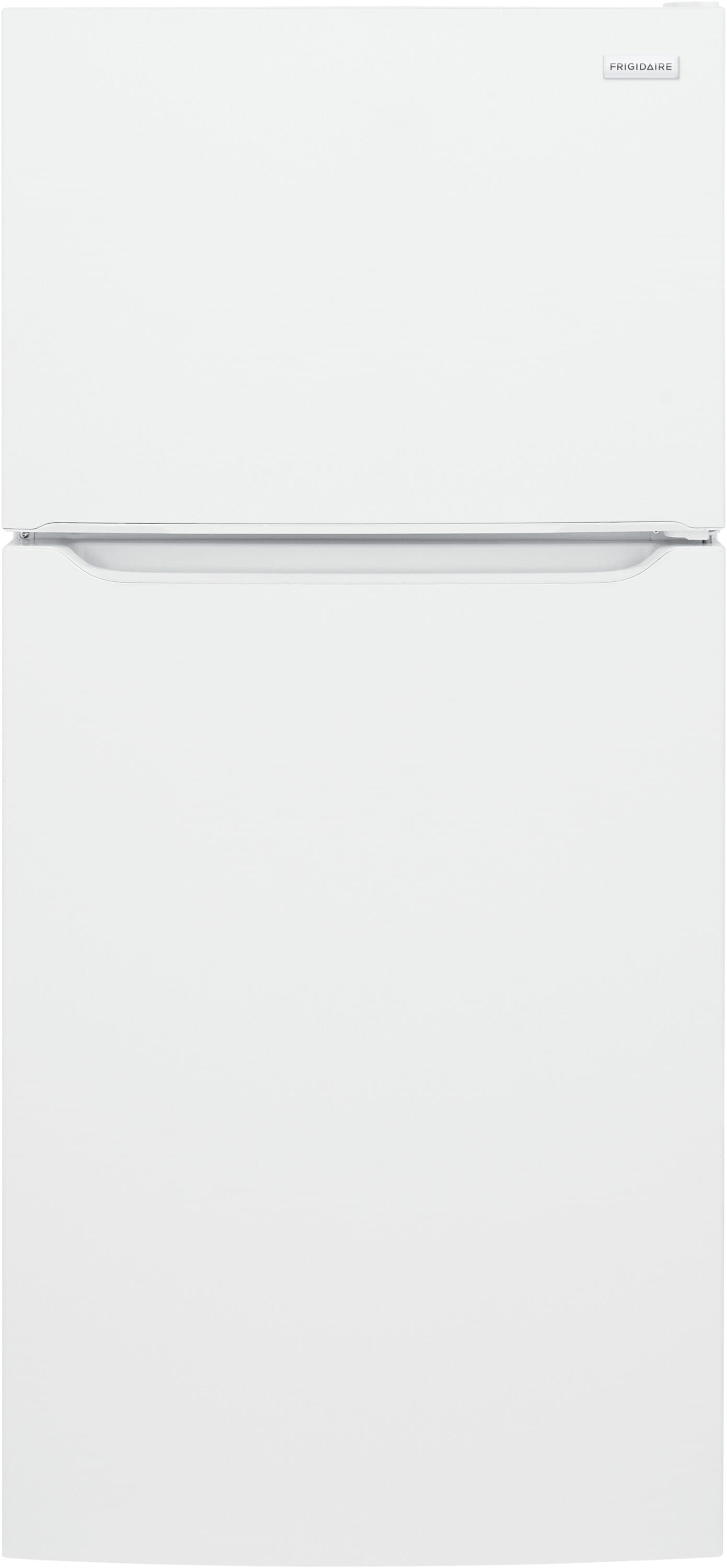 Frigidaire 18.3-cu ft Standard-Depth 30-in Wide Top-Freezer Refrigerator ( White ) Garage Ready