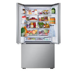 LG Counter-Depth Zero Clearance 25.1-cu ft 36-in Wide French Door Refrigerator with Ice Maker ( PrintProof Stainless Steel ) ENERGY STAR Certified