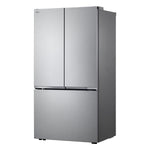 LG Counter-Depth Zero Clearance 25.1-cu ft 36-in Wide French Door Refrigerator with Ice Maker ( PrintProof Stainless Steel ) ENERGY STAR Certified