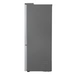 LG Counter-Depth Zero Clearance 25.1-cu ft 36-in Wide French Door Refrigerator with Ice Maker ( PrintProof Stainless Steel ) ENERGY STAR Certified