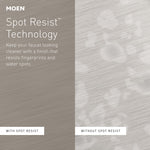 Moen Verso 8.0 -Spray Spot Resist Brushed Nickel Handheld Shower Head 1.75 GPM, RETAIL: $64.98, FINAL PRICE: $39.99 + TAX