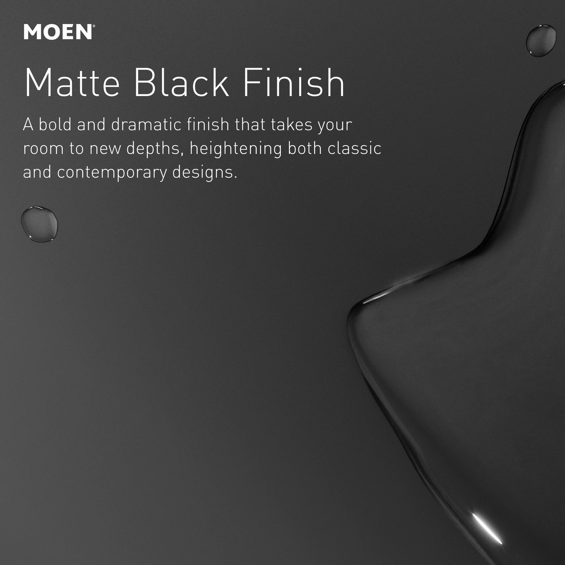 Moen Joric Matte Black Single Handle Deck-mount Pull-down Kitchen Faucet with Sprayer (Includes Deck Plate)