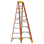 Werner NXT1A08 8-ft ( 12-ft Reach Height ) Fiberglass Type 1A - 300 lbs. Load Capacity Step ladder