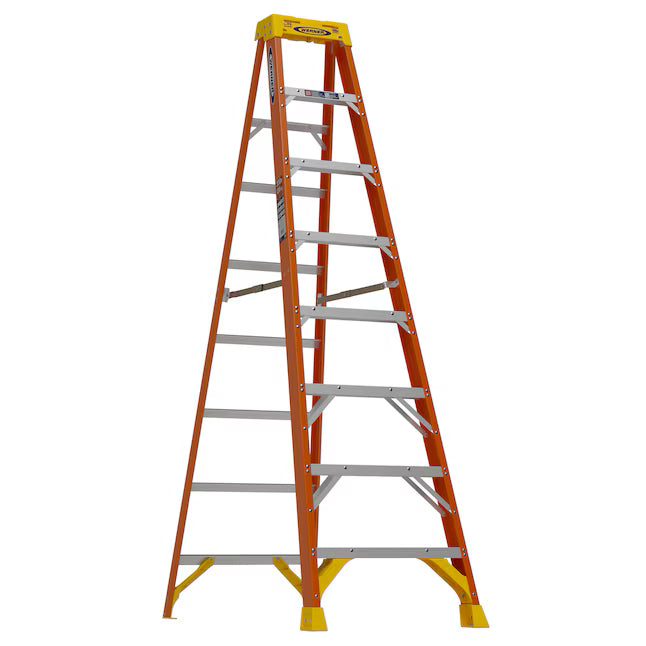 Werner NXT1A08 8-ft ( 12-ft Reach Height ) Fiberglass Type 1A - 300 lbs. Load Capacity Step ladder