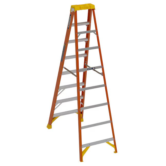 Werner NXT1A08 8-ft ( 12-ft Reach Height ) Fiberglass Type 1A - 300 lbs. Load Capacity Step ladder