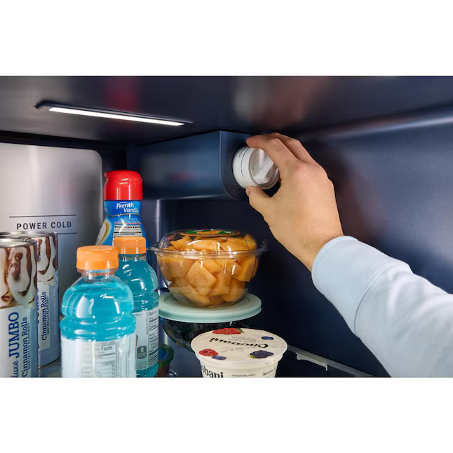 Maytag 20.85-cu ft Counter-Depth 36-in Side-by-Side Refrigerator with Ice Maker + Water and Ice Dispenser (Fingerprint Resistant Stainless Finish), MRSC6636RZ *JR2511, Retail: $2,399.00, FINAL PRICE: $1,199.99 + TAX