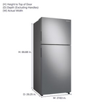 Samsung Garage Ready 15.6-cu ft Counter-Depth Top-Freezer Refrigerator (Fingerprint Resistant Stainless Steel), RT16A6195SR *BG, MSRP: $849.00, FINAL PRICE: $499.99 + TAX