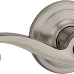 Kwikset Lido Bed/Bath Lever in Satin Nickel, 97300-888-730LL 15 6AL RCS Retail:$ 31.98 SPECIAL!, Loc: Rug-2 & Warehouse